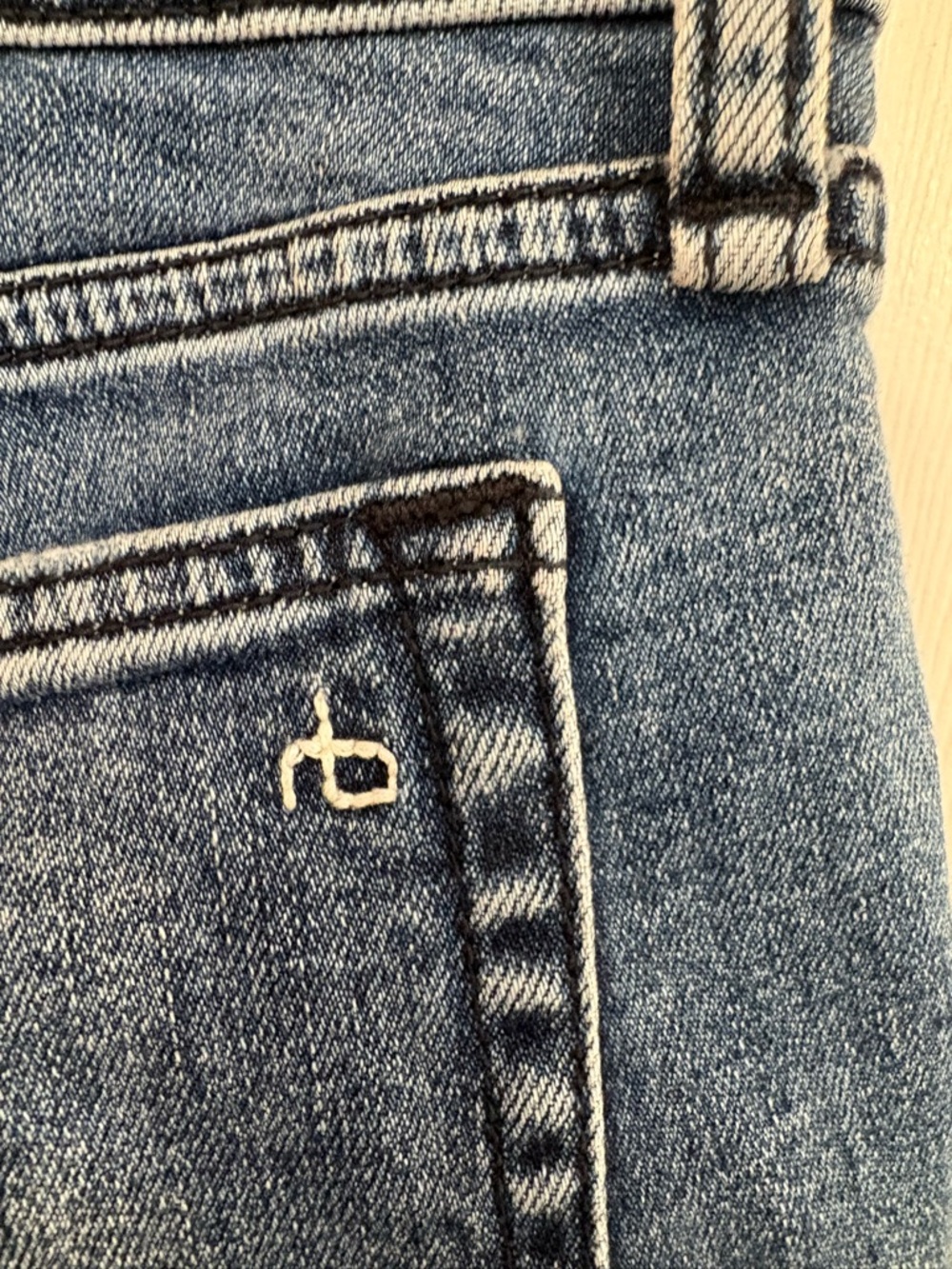 Rag & Bone jeans low rise slim boyfriend women's size 24 - Picture 4 of 5